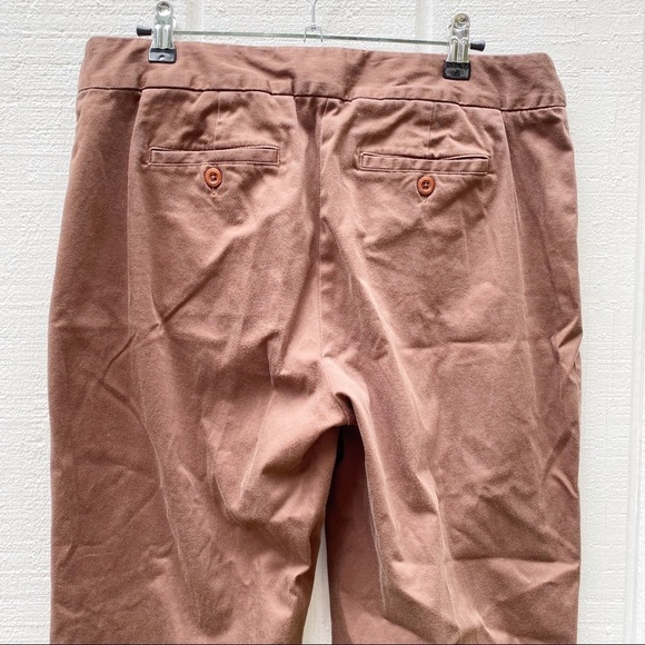 brown crop pants - Picture 6 of 6